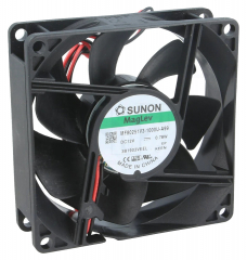 Вентилатор аксиален, 12VDC, 80x80x25mm, 0.78W, 56.07m3/h, 2600RPM