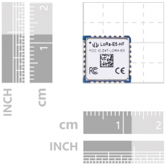 (STM32WLE5JC) Module, ARM Cortex-M4 and SX126x embedded, supports LoRaWAN on EU868 & US915