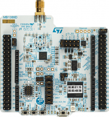 STM32 Nucleo-64 development board with STM32WL55JCI MCU, SMPS, supports Arduino and morpho connectivity