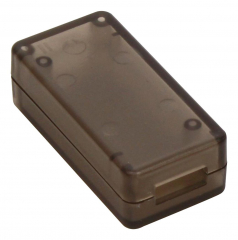 Plastick box USB 50 X 25 X 15.5MM ABS T GREY