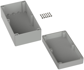 Universal Enclosure;  polycarbonate;  light grey; 360 mm x 200 mm x 149.5 mm; IP66