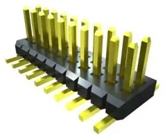 Pin Header, SMD, 2x3, Pin height 3.05mm, Straight, P1.27mm