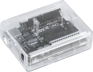 Acrylic Case for Arduino Uno; 62x26x77mm