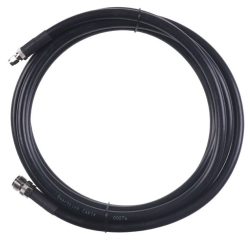 RF Cable; N Female to RP-SMA Male-CFD400-Black-3m; For SenseCAP M1 Indoor Gateway and Fiberglass Antenna