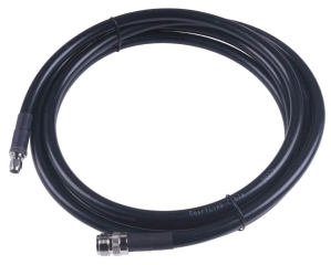RF Cable; N Female to RP-SMA Male-CFD400-Black-3m; For SenseCAP M1 Indoor Gateway and Fiberglass Antenna