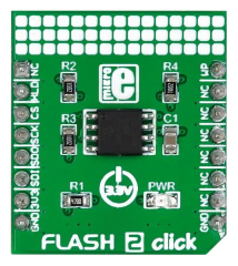 SST26VF064B Flash Memory mikroBUS Click Platform Evaluation Expansion Board