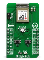 BLE 4 Click NINA-B312 Stand-Alone Bluetooth 5 Low Energy Module Add-On Bo