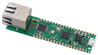 Evaluation Board based on Raspberry Pi RP2040 MCU and and full hardwired TCP/IP controller W5500
