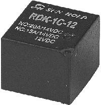 12V/47.2mA NO:30A/14VDC NC:20A/14VDC max 30A/24VDC; SPDT; 12.9x12.0x9.9mm