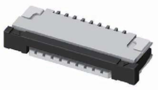 Съединител за печатен кабел, 5p, 1.0мм, ъглов, долен контакт, SMD, ZIF