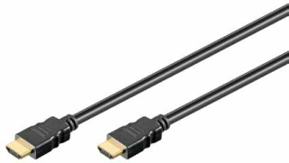 HDMI 1.4 
High Speed Connection Cable, 5.0m, HDMI Plug to HDMI Plug, Black 