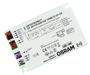 LED driver 40W CC, AstroDIM, Nom. output current 700…1050 mA, Nom. Output voltage 15…56 V,  NFC