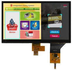 1024x600, 10.1", IPS TFT+Capacitive Touch Panel(ILI2511 IC, USB), White LED B/L 12.4VDC, 4-Lanes MIPI Interface, -20/+70°C