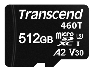 512GB microSD  A2 U3/V30, 3D TLC BiCS5; -25°C ~  85°C