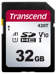 32GB SD Card  A1 U1, 3D TLC; -25°C ~  85°C