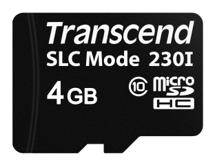 4GB microSD Class 10, SLC Mode, Wide Temp. TLC; -40°C ~  85°C