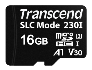 16GB microSD, SLC Mode, Wide Temp. UHS-I U3, A1, TLC; -40°C ~  85°C