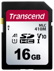16GB SD Card UHS-I A1 U1, MLC; -25°C ~  85°C