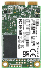 512GB, mSATA SSD, SATA3, 3D TLC BiCS5, PE: 3K, 30u”, wide temp.; -40°C ~  85°C