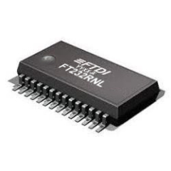 USB-UART transceiver with integrated EEPROM and oscillator