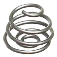 "C" Battery Cell Coil Spring Contact, D=3.0/12.4/6.5mm, H14mm