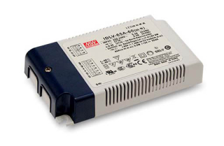 CV LED Driver, In:180-295VAC/254-417VDC, PWM Out:12VDC/4.2A, 50.4W, Dimmable 0-100%, 130x75x25mm