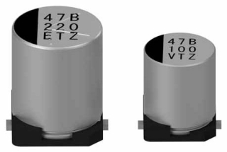 Electrolytic capacitor, 220uF, 35V, -55~105°C, Low impedance, D8.0xL10.5mm, 2000h/105°, AEC-Q200