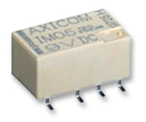 Signal Relay, Coil 24 VDC, DPDT, Contact 2.0A, 250VACmax, 220VDCmax, Surface Mount, Non Latching