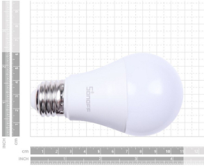 Wi-Fi Smart LED Bulb, E26, 806lm, CCT 2700K-6500K, RGBCW Color, APP control, Voice control, Energy-saving