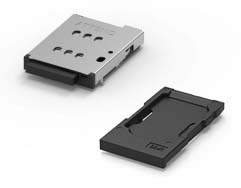 Държач за Nano SIM карта; Push-push; 6 pin w/switch SMT Type 