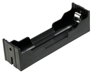 Battery Holder; 1 x 18650 Cell; PCB Mounting