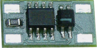 CC 5.0mA LED Driver, In:7.0-27VDC/25Veff/AC max, 0.5W, 17x9.5x3.5mm