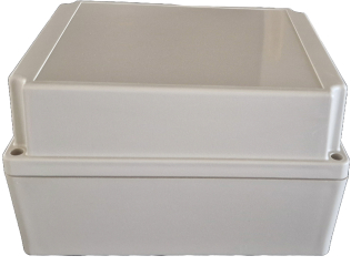 Low Cost Sealed Enclosure Type 1381; ABS, Grey body/Grey lid; 146x186x110mm