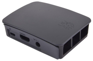 Dev Board Enclosure for Raspberry Pi 3 Model B, Grey-Black