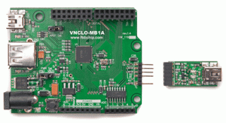 VNC2 USB развоен кит, базиран на VNC2-64Q1B контролер