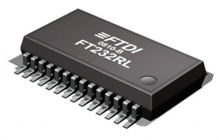 USB-UART transceiver с вграден EEPROM и такт. ген.