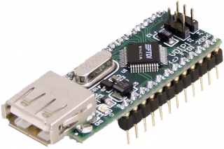 USB-VDIP1 - DIP24 Prototyping Module for VNC1L-1A USB controller