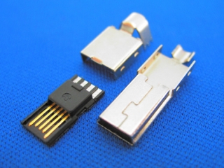 MINI USB 5 съединител щифтов(plug)