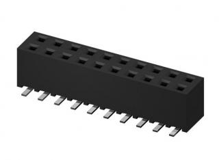 Board to Board Socket, body height 4.45mm, 2x4, straight PCB SMD, P2.0mm