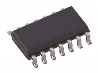 Quad single-pole single-throw analog switch