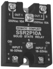 input 18-32VDC load 2x10A/250VAC zero cross