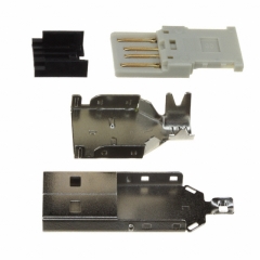 USB Plug, A-type; for Cable