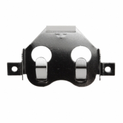 Coin cell PC battery holder, hor. for CR16mm,SMD