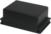 plastic box 110+х82х50 black