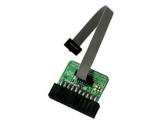 JTAG 20 pin 0.1" to 10 pin 0.05" adapter 