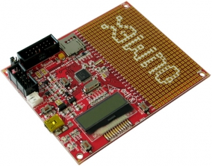 MPS430F5510 Развойна прототипна платка с  LCD, UEXT, USB, SD-CARD