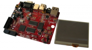 Development board for AT91SAM9261 microcontroller 