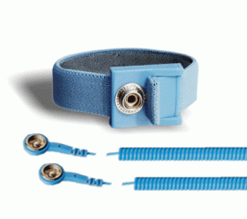 ESD grounding wrist strap 10mmsnap+cord with 10mm snap