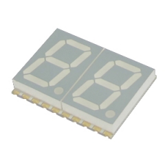 0.56"/14.2mm dual digit SMD red CA