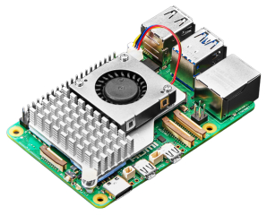 Аксесоар: активен охлаждащ модул за Raspberry Pi